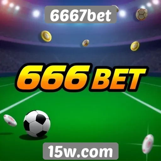 6667bet oferece variedade de jogos e apostas