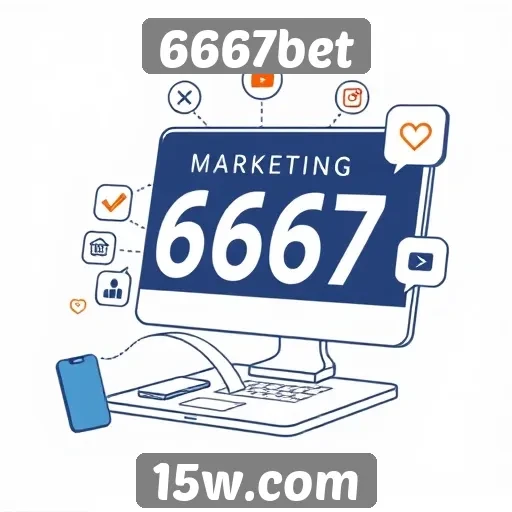 Impacto do marketing digital na popularidade da 6667bet