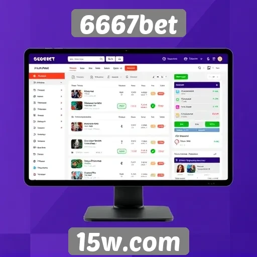 Avaliação da interface do usuário no 6667bet